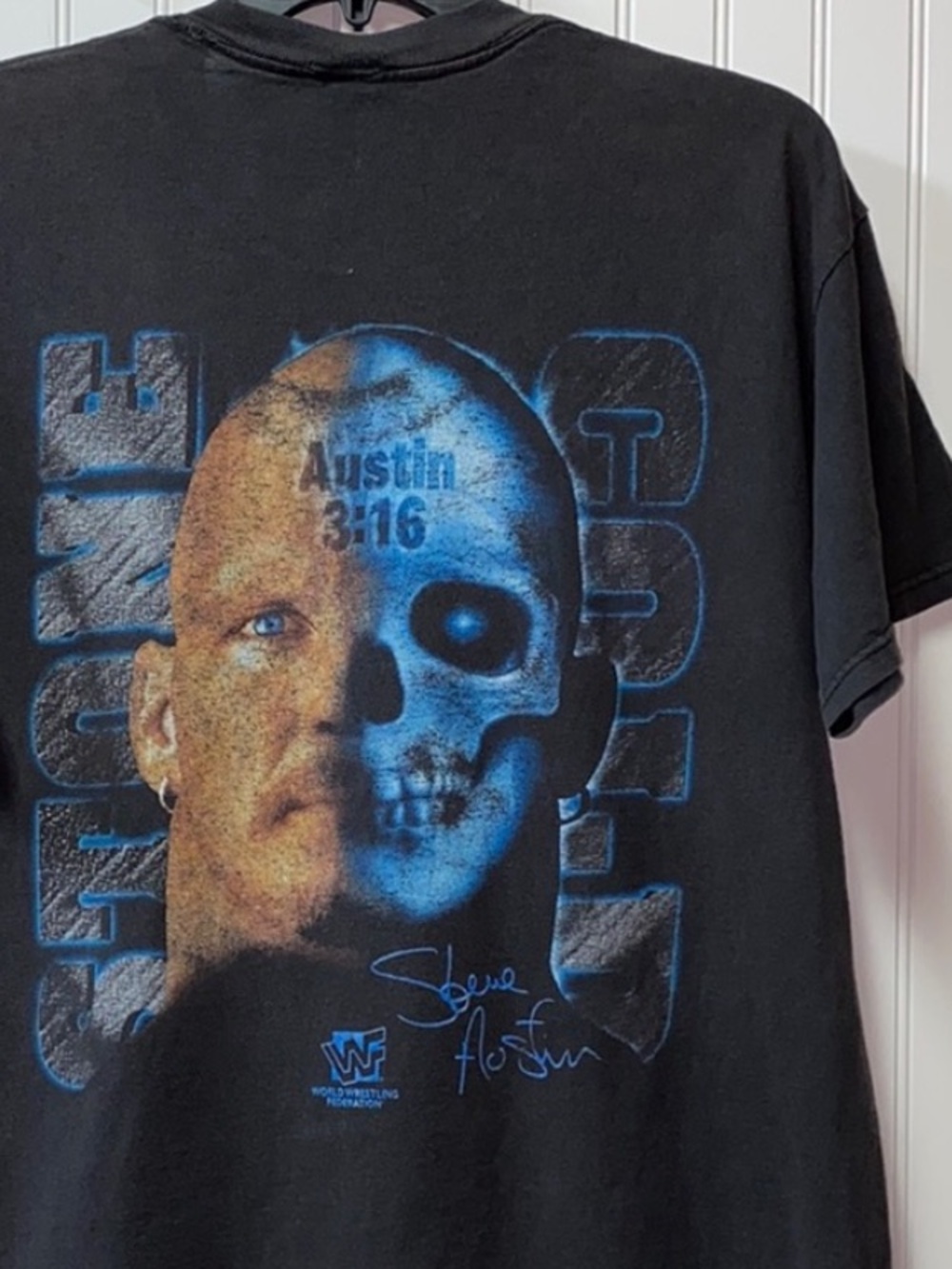 90s Stone Cold WWF Wrestling Shirt XL Vintage